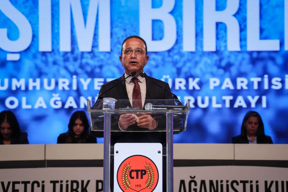 CTP’nin 30. Olağanüstü Kurultayı’nda Genel Başkan adayı Erkut Şahali konuşmasını yaptı: