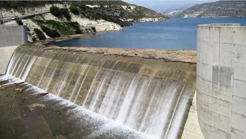 Güney Kıbrıs barajlarında doluluk oranı mevsim normallerinin altında