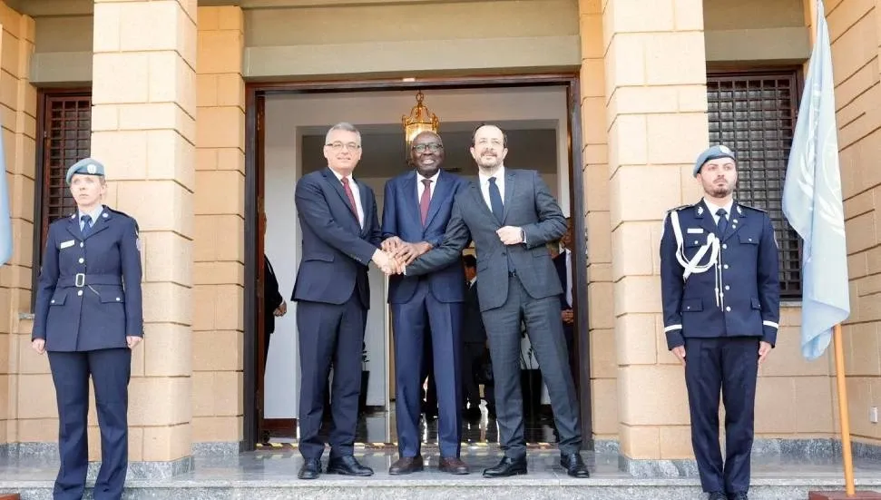 Tufan Erhürman ile Hristodulidis bugün kritik üçlü görüşmede bir araya geliyor