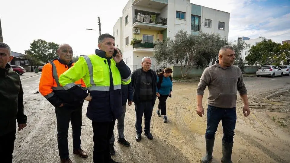Gönyeli–Alayköy Belediyesi Sel Sonrası Toparlanma Çalışmalarını Başlattı