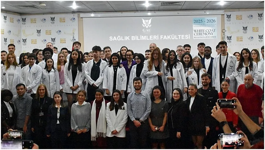 GAÜ Sağlık Bilimleri Fakültesi’nde beyaz önlük giyme töreni yapıldı