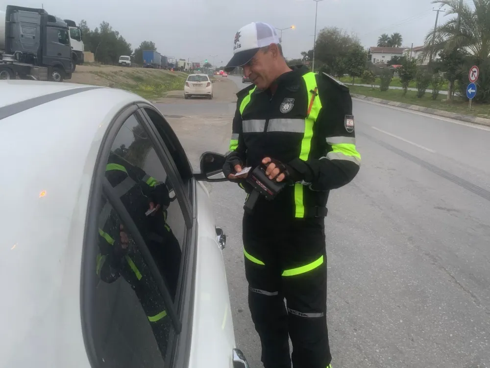  Trafik denetimleri: 36 araç trafikten men edildi, bir sürücü tutuklandı