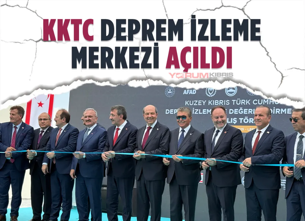 KKTC Deprem İzleme Merkezi açıldı