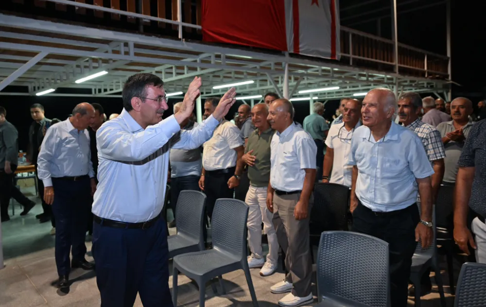 Cevdet Yılmaz Karpaz bölgesindeki vatandaşlarla bir araya geldi.