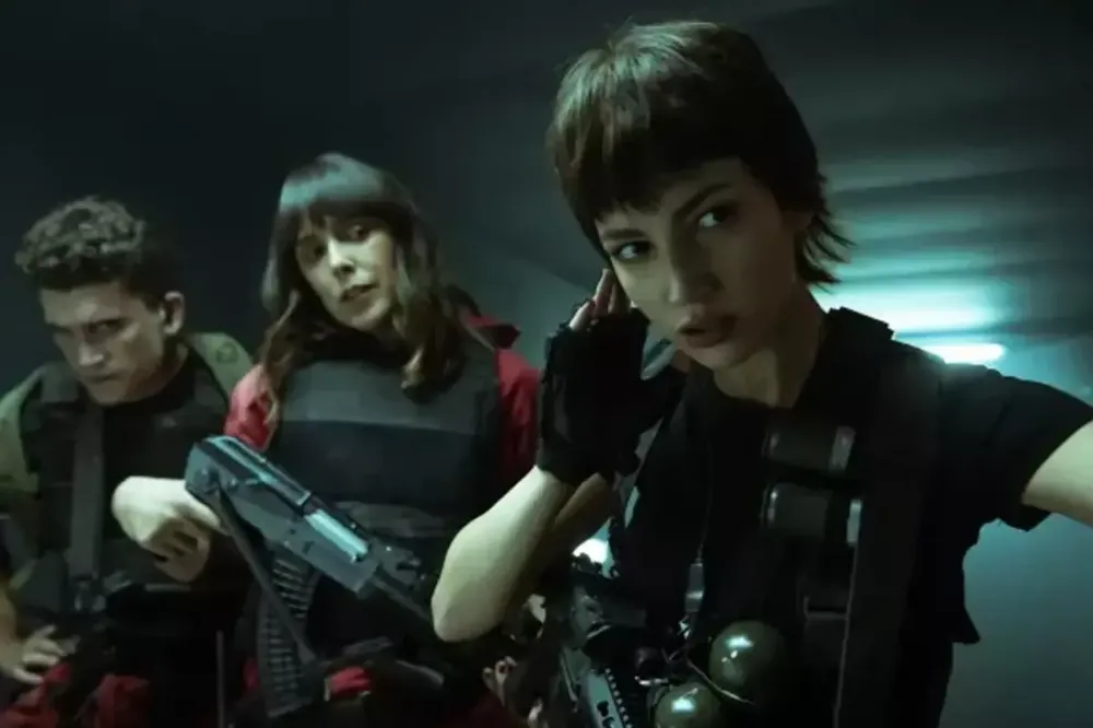 Anne olmaya hazırlanan La Casa de Papel