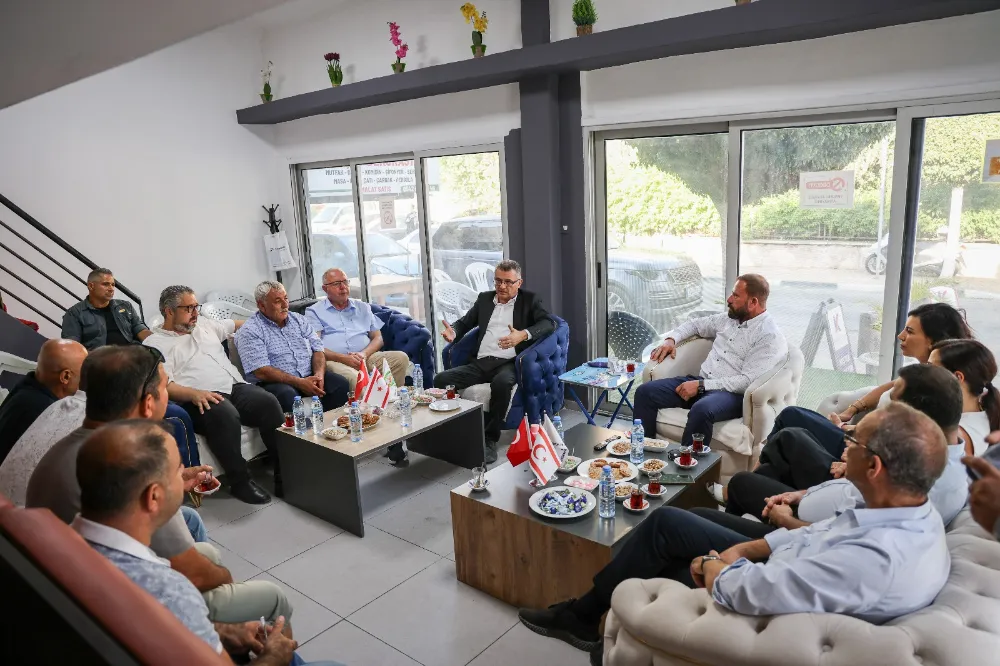 Erhürman ziyaretlerine Girne’de devam etti:   “Yarınlarımız bugünkünden çok daha güzel olacak”
